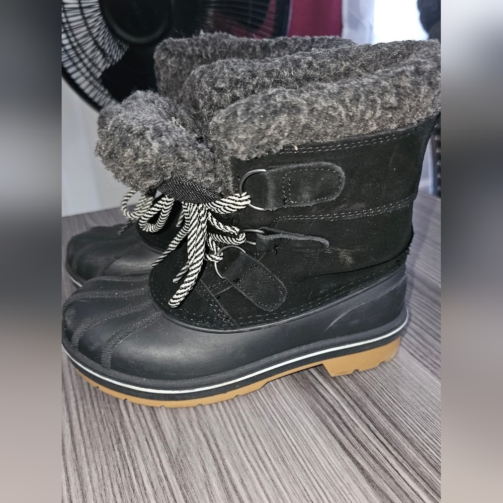 Cat & Jack Kids 13 Boys Girls Winter Rain Snow Boots